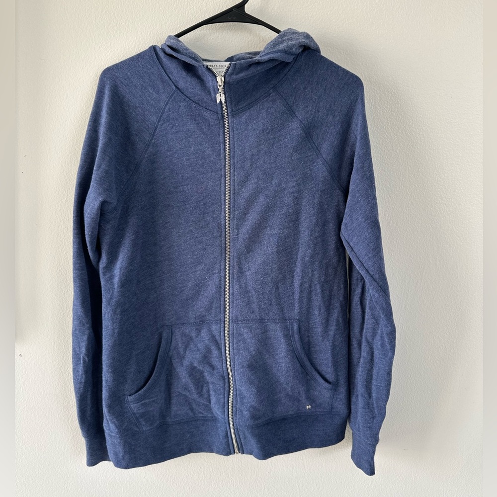 Victoria’s Secret Full Length Heart Hoodie In Size Medium